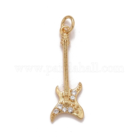 Латунные подвески с фианитами KK-M229-51G-1