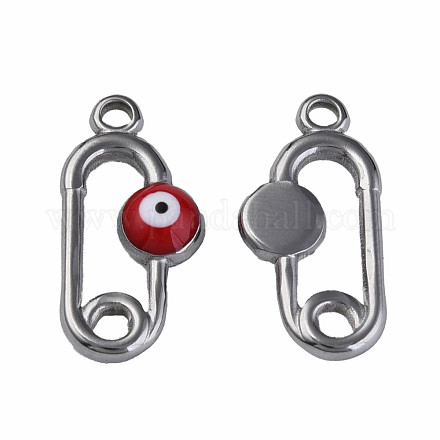Подвески из нержавеющей стали 304 с эмалью STAS-N087-52-01P-1