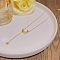 Stainless Steel Cable Chain Necklaces, Pendant Necklaces, Moon,  8.27~19.69 inch(21~50cm)