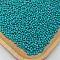 Baking Paint Opaque Colours Glass Seed Beads, Rondelle, Blue, 2mm, about 27000pcs/set, 450g/set