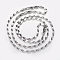 Non-Tarnish Trendy 304 Stainless Steel Link Chain Necklaces, with Lobster Claw Clasps, Stainless Steel Color, 29.53 inch(75cm), 3mm