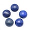 Natural Lapis Lazuli Cabochons, Half Round, Dyed, 13.5~14x6~8mm