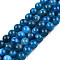 Natural Apatite Beads Strands, Round, 6x6mm, Hole: 1mm, about 62pcs/strand, 15.5 inch