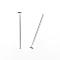 Tarnish Resistant 304 Stainless Steel Flat Head Pins, Stainless Steel Color, 15x0.7mm, Head: 1.8mm