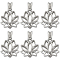 SUNNYCLUE 1 Box 10Pcs Pearl Cage Charm Crystal Necklace Holder Stone Holder Charm Cage Pendants Aromatherapy Essential Oils Pendant Cage Locket Charms for Jewelry Making Charms Women DIY Necklaces