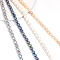 4 Strands 4 Styles Natural Cultured Freshwater Pearl Beads Strands, Dyed, Oval, Mixed Color, 10~14x7~9mm, Hole: 0.8mm, about 37~38pcs/strand, 13.7 inch~14.1 inch, 1 strand/style
