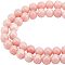 SUPERFINDINGS 2 Strands Natural Pink Opal Beads Strands 6mm Round Loose Beads Opal Gemstone Loose Beads Crystal Energy Stone Beads for Bracelets Jewelry Making Hole: 1mm