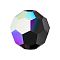 Preciosa® Crystal Beads, Czech Crystal, 451 19 602 Round, 23980 200 Jet AB, 4mm, Hole: 1mm