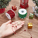 20м 2-х цветные пластиковые круглые звенья из бусин DIY-SC0024-97B-3