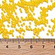 Стеклянный бисер матового цвета SEED-H003-06D-4