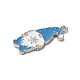 Подвески из сплава с эмалью на зимнюю тематику X-ENAM-M002-04G-P-2