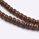 Синтетических нитей бирюзовые бусы TURQ-G106-4mm-02J-3