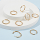8 пара серег-колец Huggie Hoop из нержавеющей стали 304 с ионным покрытием (IP) EJEW-UN0002-39-5