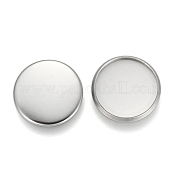 Чашки с гладкими краями из нержавеющей стали 304 STAS-E460-10S-14MM