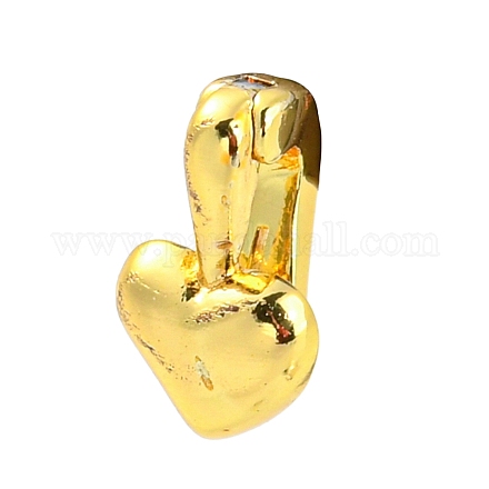Стойки покрытие латунь Twister застежками KK-P243-01G-1
