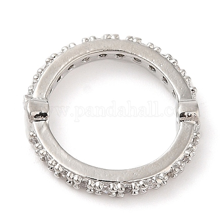 Оправа из латуни с микропаве из кубического циркония KK-M248-13P-1