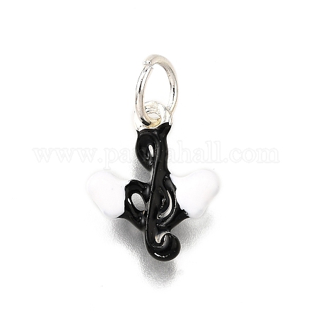 Подвески из эмали и сплава ENAM-D303-04P-01-1
