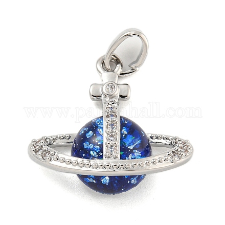 Латунные микро проложить кубического циркония подвески KK-Q812-03P-1