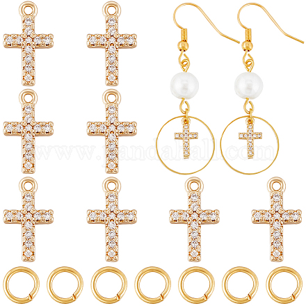 14 шт. подвески из кубического циркония KK-CN0002-82-1