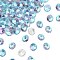 Preciosa® MAXIMA Crystal Round Stones, Czech Crystal, Aluminium Layer, Bicone(436 11 177 Rivoli), 00030 265 Vitrail Light, SS47(10.55~10.9mm)