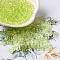 Transparent Colours Glass Seed Beads, Rondelle, Green Yellow, 6/0, 4x3mm, Hole: 1.4mm, about 5700pcs/pound