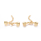 304 Stainless Steel Chain Extender, with Cord Ends and Alloy Lobster Claw Clasps, Golden, 36.5mm, Extend Chain: 26x3mm, Cors End: 10x7mm, Inner Diameter: 6mm, Clasp: 11.5x7.5x3.5mm