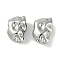 Brass Beads, Cadmium Free & Nickel Free & Lead Free, Nuggets, Platinum, 8x5.5x4mm, Hole: 1.5mm