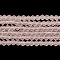 Imitate Austrian Crystal Frosted Glass Beads Strands, Grade AA, Faceted, Bicone, Pink, 4x4mm, Hole: 1mm, about 80~85pcs/strand, 30~32cm