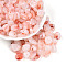 Transparent Acrylic Beads, Mixed Shapes, Two Tone, Light Salmon, 10~14.5x7~11x4.5~6mm, Hole: 1.4mm, about 50pcs/20g