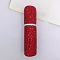 Plastic & Rhinestone Spray Bottle, Column, Light Siam, 2.5x10.5cm, Capacity: 10ml(0.34fl. oz)