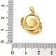 Кубические подвески из латуни с микропаве KK-M099-03G-3