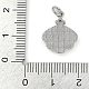 Латунные микро проложить кубического циркония подвески KK-U032-07P-3