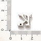 Стойки обшивки латунь кубического циркония бусы KK-L210-008P-K-3