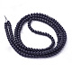 Прозрачные стеклянные бусины GLAA-S031-4mm-38-2
