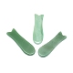 Естественные зеленые авантюрины gua sha доски G-P456-01-1