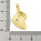 Рождественские латунные подвески с микропаве из фианита KK-H468-02D-01G-3