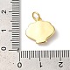 Подвески из латуни с эмалью в стойку KK-Z056-35G-01-3