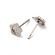 Серьги-гвоздики из нержавеющей стали 304 STAS-H193-02P-2
