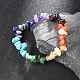 Чакра Gemstone браслеты простирания X-BJEW-JB02288-02-6