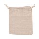 Drawstring мешки хлопка упаковка мешочки X-ABAG-R011-12x15-2