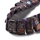 Синтетические имперские нитки из бисера яшмы G-Q050-A01-01-3