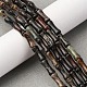 Природного биотита нитей бисера G-L624-G09-12x5mm-1