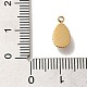 Подвески-капли из натурального голубого кружевного агата STAS-B074-04G-02-3