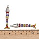 Латунные микро проложить кубического циркония подвески KK-H081-05P-04-3