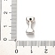 Стойки обшивки латунь кубического циркония бусы KK-L210-008P-I-3