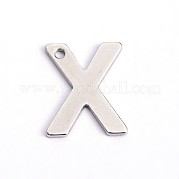 Подвески-буквы из нержавеющей стали 304 STAS-O072-X