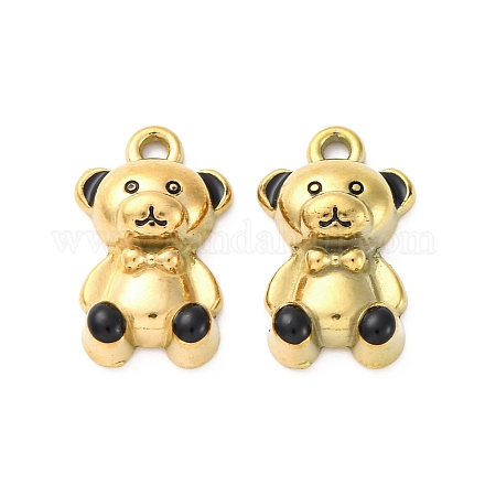 Подвески из нержавеющей стали 304 с эмалью STAS-B085-35G-02-1