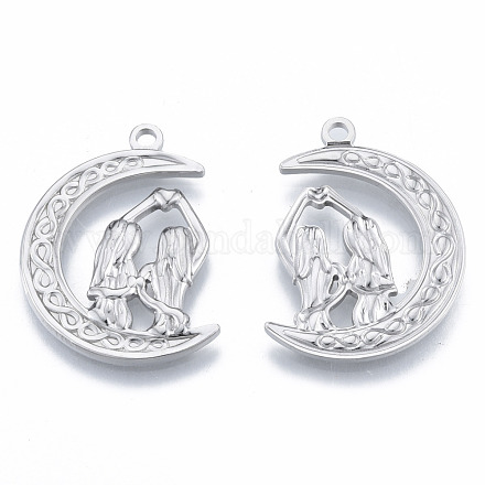 Подвески из нержавеющей стали 201 STAS-N098-195P-1