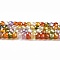 Cubic Zirconia Bead Strands, Faceted Rondelle, Colorful, 3x2mm, Hole: 0.6mm, about 164~172pcs/strand, 14.57~14.88 inch(37~37.8cm)