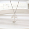 Elegant Stainless Steel Hollow Life Tree Pendant for Women's Daily Wear.